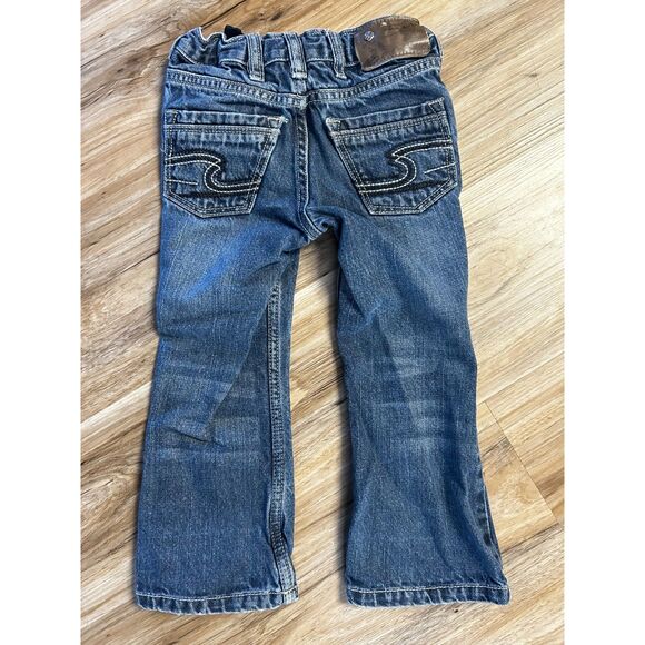 Silver Jeans Co. Zane Boys' Denim Jeans Size 3T - Picture 4 of 4